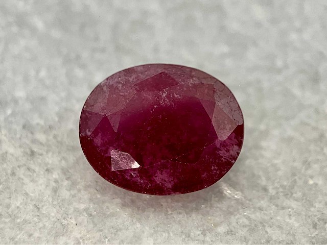 Robijn 9.87 carat natuurlijke robijn - afbeelding 1 van  5