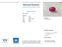 Robijn circa 2 carat natuurlijke robijn - afbeelding 2 van  4