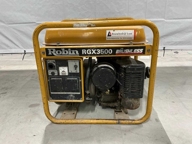 Robin rgx3500 stroomaggregaten - afbeelding 2 van  7