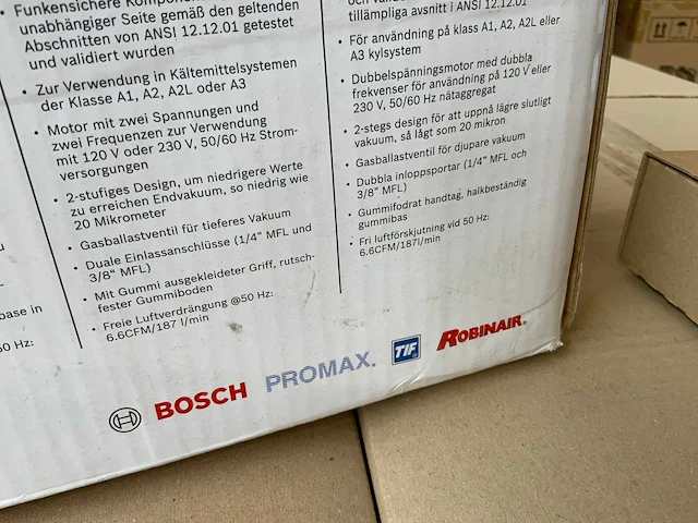 Robinair vacumaster 99kg2130 vacuümpomp - afbeelding 5 van  5