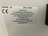 Robland - 2019 - nlx-tz pro - professionele zaag freesmachine - afbeelding 10 van  18