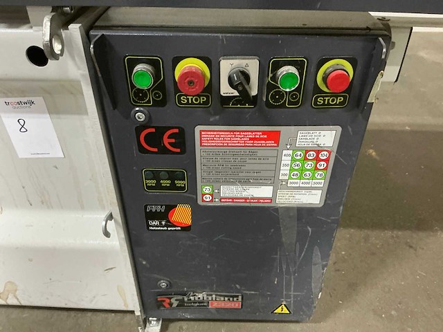 Robland z320 paneelcirkelzaagmachine - afbeelding 2 van  11