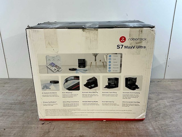 Roborock s7 maxv ultra robotstofzuiger - afbeelding 5 van  12