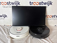 Roborock s7 white - robotstofzuiger + roborock s7 black - robotstofzuiger + samsung lf27t350fhu - full hd ips 75hz - 27 inch - afbeelding 1 van  1