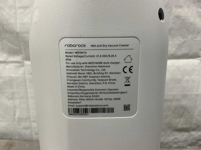 Roborock wd5m1a stofzuiger - afbeelding 8 van  8