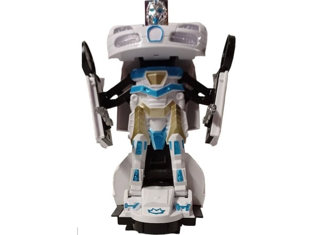 Robot auto politie mix van model geleverd 6 stuks - afbeelding 4 van  7