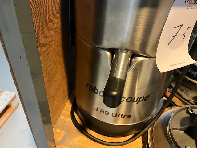 Robot coupe - j80 ultra - professionele sapcentrifuge/pers - afbeelding 3 van  7