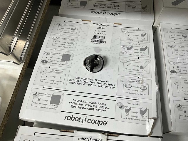 Robot coupe groente snijschijven (5x) - afbeelding 4 van  9