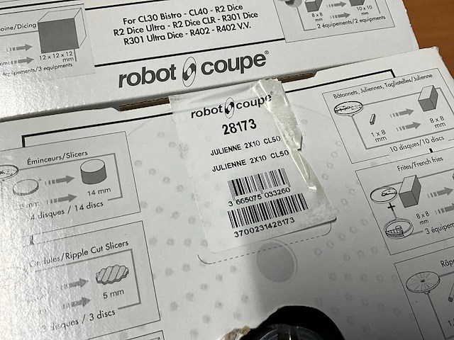 Robot coupe groentesnijschijven (5x) - afbeelding 4 van  8
