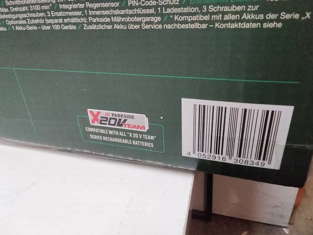 Robot grasmaaier + accu en laadstation parkside - afbeelding 3 van  3