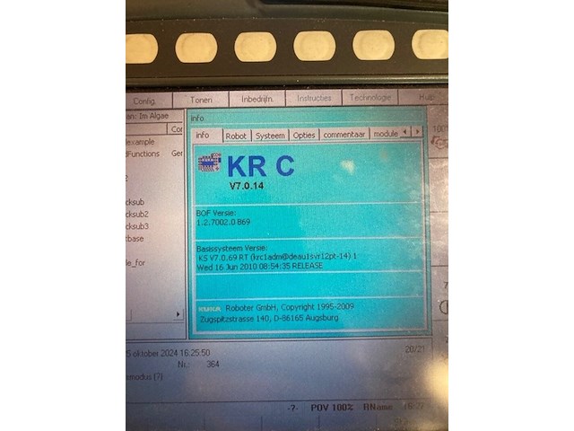 Robot met besturingskast en display, kuka, kr 5 sixx r850 wp - afbeelding 26 van  36
