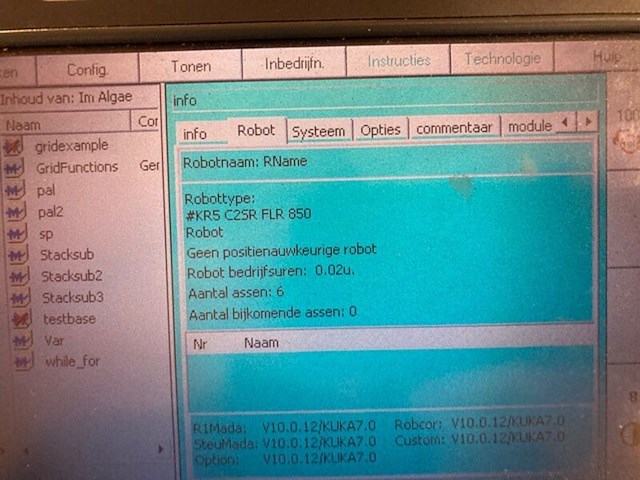 Robot met besturingskast en display, kuka, kr 5 sixx r850 wp - afbeelding 29 van  36