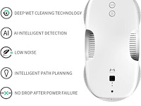 Robot raamreiniger xiaomi, hutt ddc55, zwart - afbeelding 2 van  3