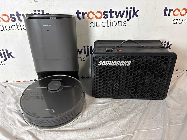 Robot stofzuiger dreame d10s plus + soundboks sb go - afbeelding 1 van  1