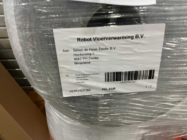 Robot vloerverwarmings isolatierol (10x) - afbeelding 3 van  4