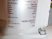 Robotarm abb manipulator irb 14050-0.5/0.5. bouwjaar 2019. in gebruik als lesrobot. let op: exclusief verri... - afbeelding 4 van  5