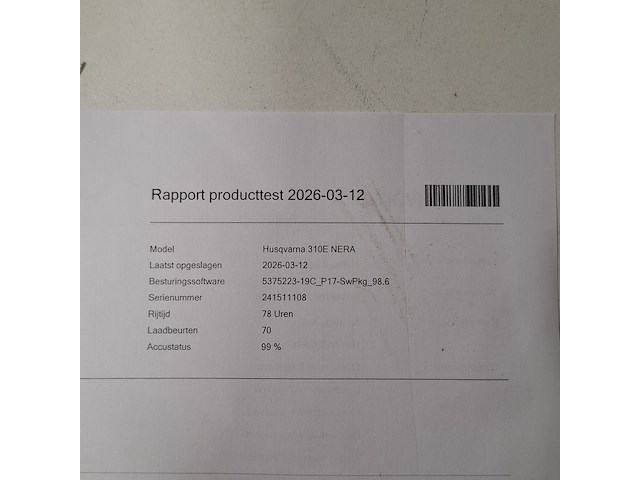 Robotmaaier 310e nera gps, husqvarna, 310e nera, demo model - afbeelding 2 van  12