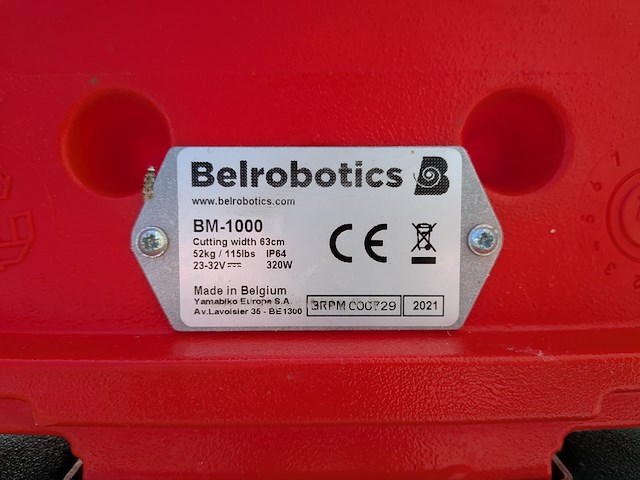 Robotmaaier, belrobotics, bm1000, 2020, (incl. laadstation) - afbeelding 15 van  15