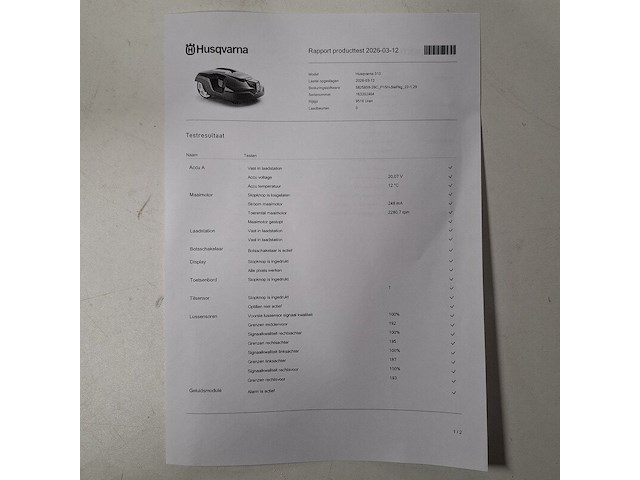 Robotmaaier, husqvarna, 310, 2016 - afbeelding 2 van  12