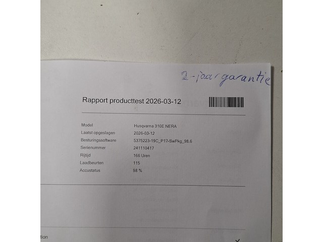 Robotmaaier, husqvarna, 310e nera | gps, 2024 - afbeelding 4 van  12