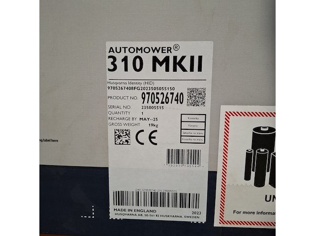 Robotmaaier, husqvarna, 315 mkii, 2023 - afbeelding 2 van  2
