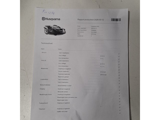 Robotmaaier, husqvarna, 330x, wit, 2015 - afbeelding 6 van  15