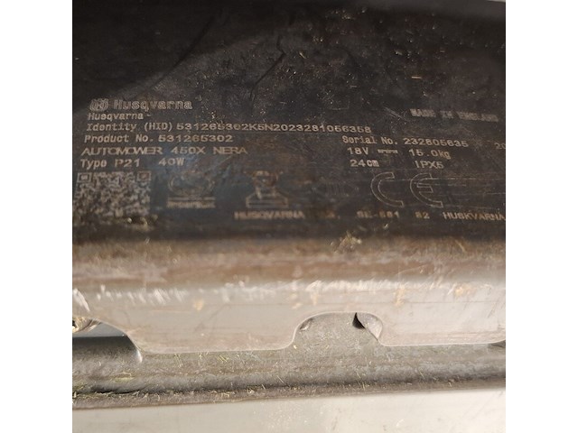 Robotmaaier, husqvarna, 450x nera gps plugin, donkergrijs / antraciet, 2023 - afbeelding 2 van  16