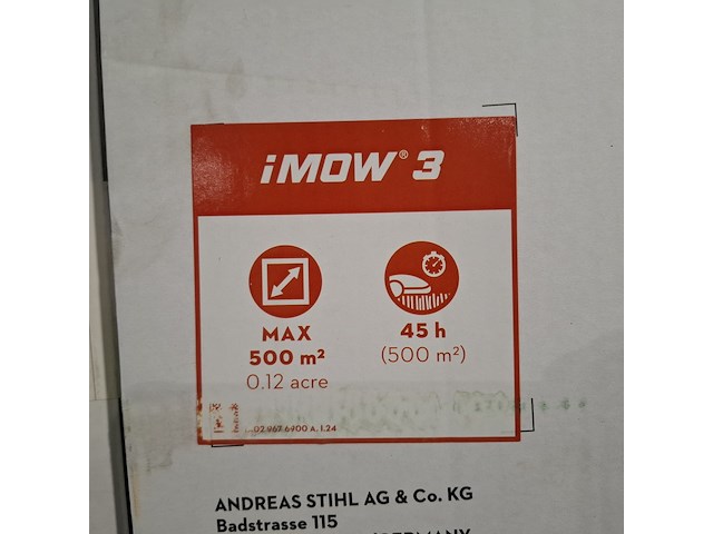Robotmaaier, stihl, imow 3.0 - afbeelding 3 van  3