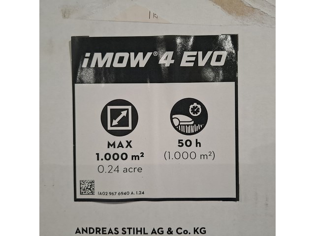 Robotmaaier, stihl, imow 4.0 evo - afbeelding 6 van  6