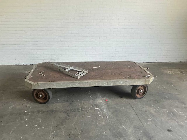 Robur - heavy-duty 10.000kg - transportwagen - afbeelding 1 van  4