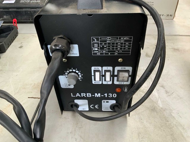 Robust larb-m-130 mig lasapparaat - afbeelding 3 van  3