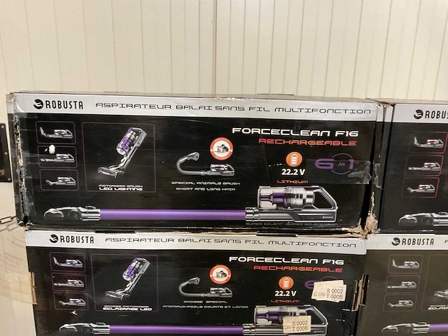 Robusta forceclean f16 steelstofzuiger (12x) - afbeelding 4 van  7