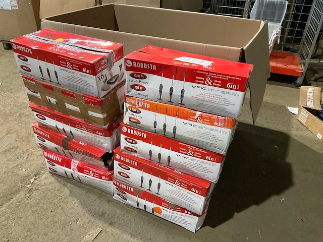 Robusta vacsteam steelstofzuiger & stoomreiniger (10x) - afbeelding 1 van  6