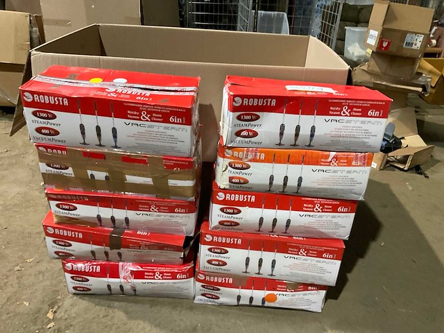 Robusta vacsteam steelstofzuiger & stoomreiniger (10x) - afbeelding 2 van  6