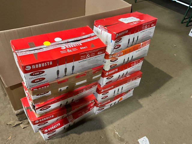 Robusta vacsteam steelstofzuiger & stoomreiniger (10x) - afbeelding 3 van  6