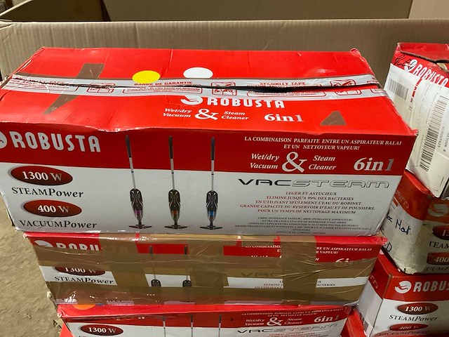 Robusta vacsteam steelstofzuiger & stoomreiniger (10x) - afbeelding 4 van  6