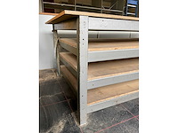 Robuuste werkbank met drie onderschappen - afbeelding 5 van  5