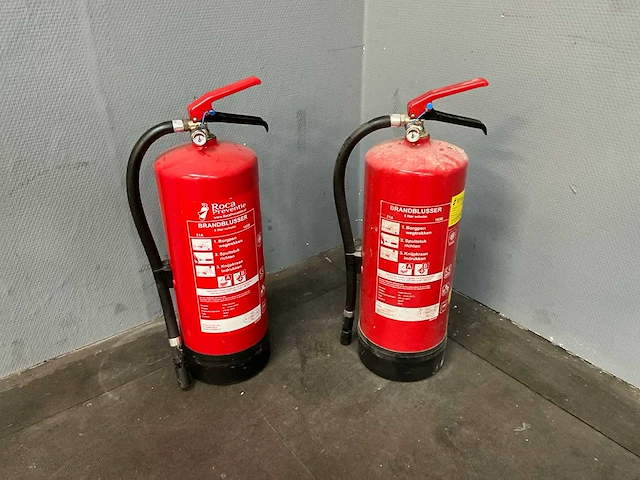 Roca - preventie schuimblusser - brandblusser (2x) - afbeelding 1 van  6