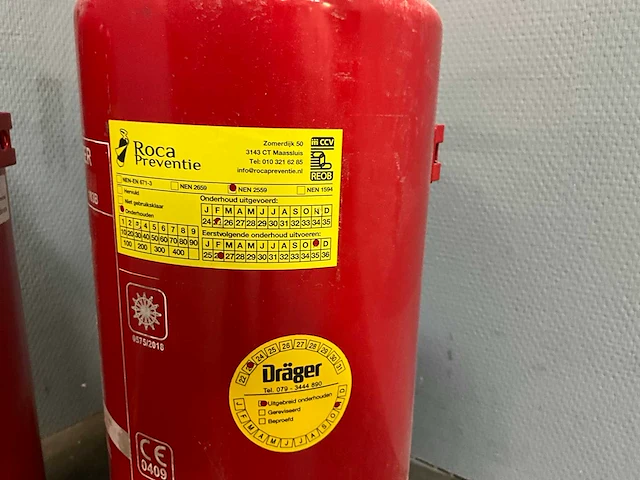Roca - preventie schuimblusser - brandblusser (2x) - afbeelding 3 van  6