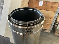 Roccheggiani dp601250 rookgas afvoerbuis ø 250mm (7x) - afbeelding 3 van  6