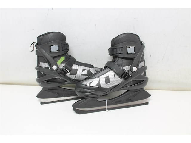 Roces icy 5 ijshockeyschaatsen zwart zilver 40 - afbeelding 2 van  3