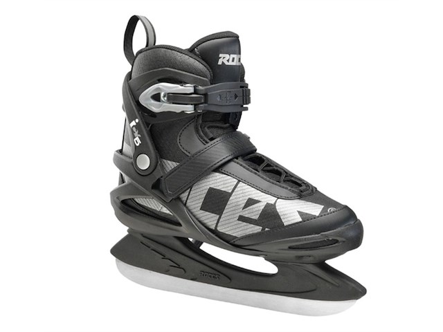 Roces icy 5 ijshockeyschaatsen zwart zilver 42 - afbeelding 1 van  3