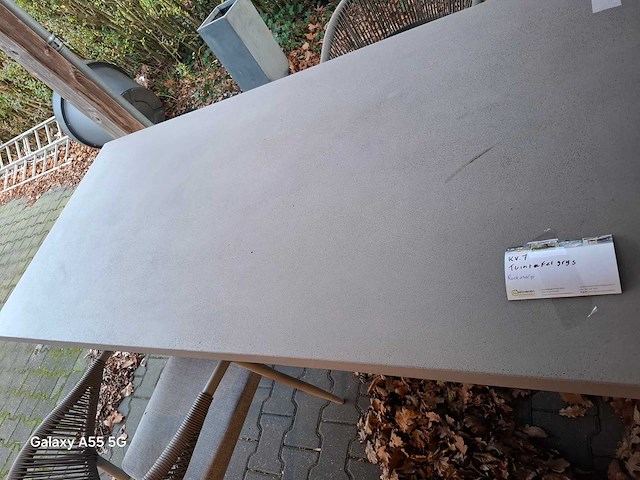 Rock - sand acacia - tuintafel(235x95cm) - afbeelding 4 van  5