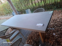 Rock - sand acacia - tuintafel(235x95cm) - afbeelding 5 van  5