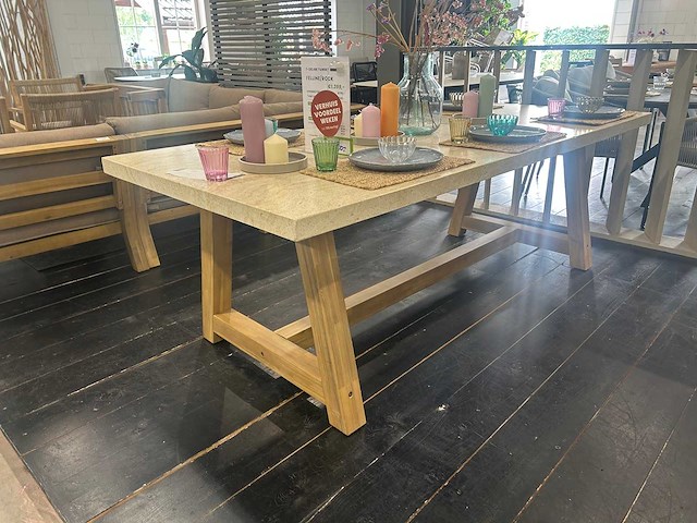 Rock - tuintafel(235x95cm) - afbeelding 4 van  4