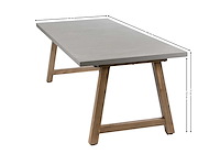 Rock - tuintafel - afbeelding 1 van  3