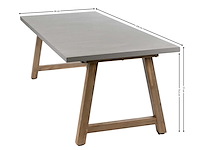 Rock - tuintafel - afbeelding 1 van  1