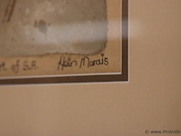 Rock‑art of s.a. ingelijst kunstwerk - afbeelding 3 van  4