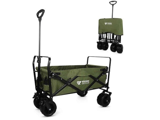 Rockerz - bolderkar opvouwbaar - 120l - afbeelding 1 van  3