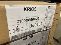 Rockfon krios 210x60cm 360182 doos á 6 stuks systeemplafond platen (8x) - afbeelding 2 van  2